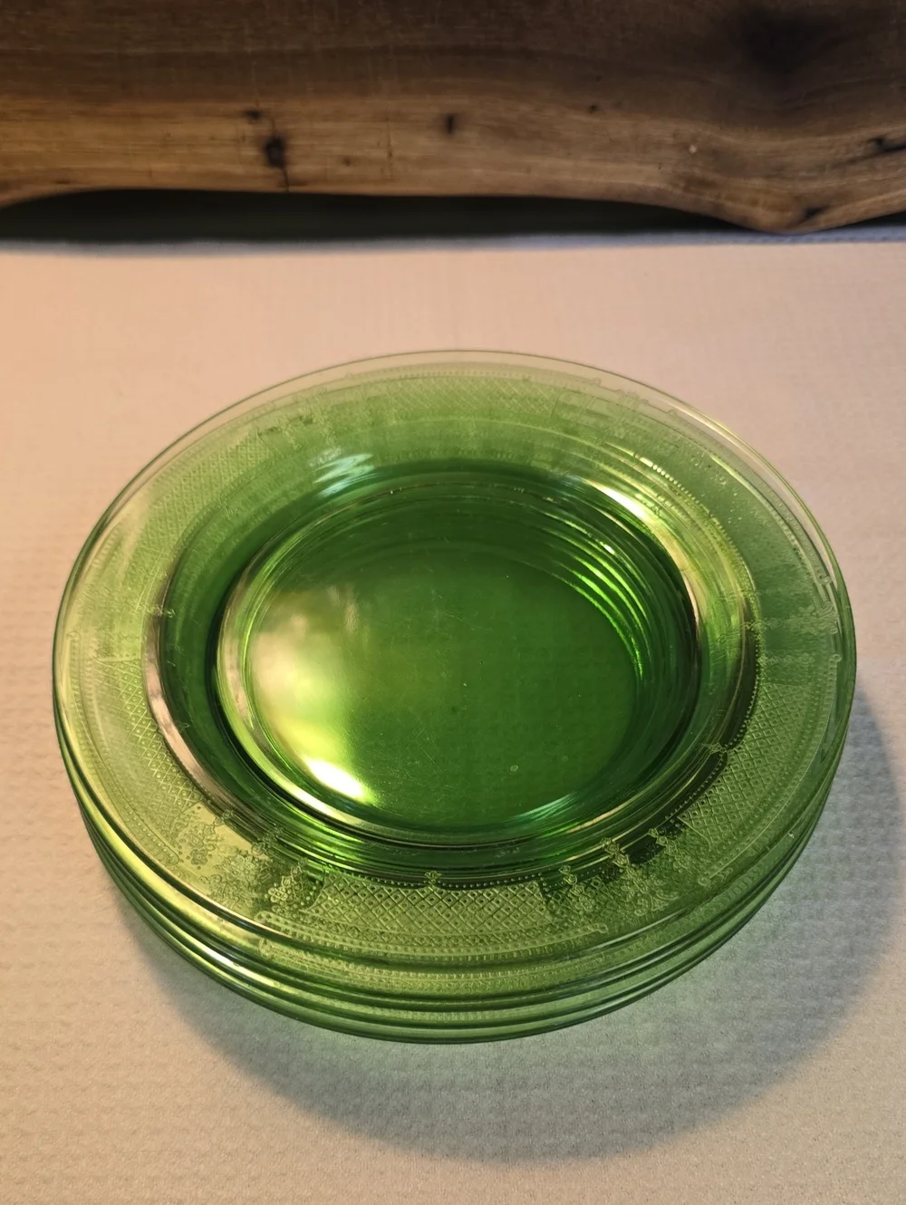 RARE URANIUM GLASSBeverly Green 7